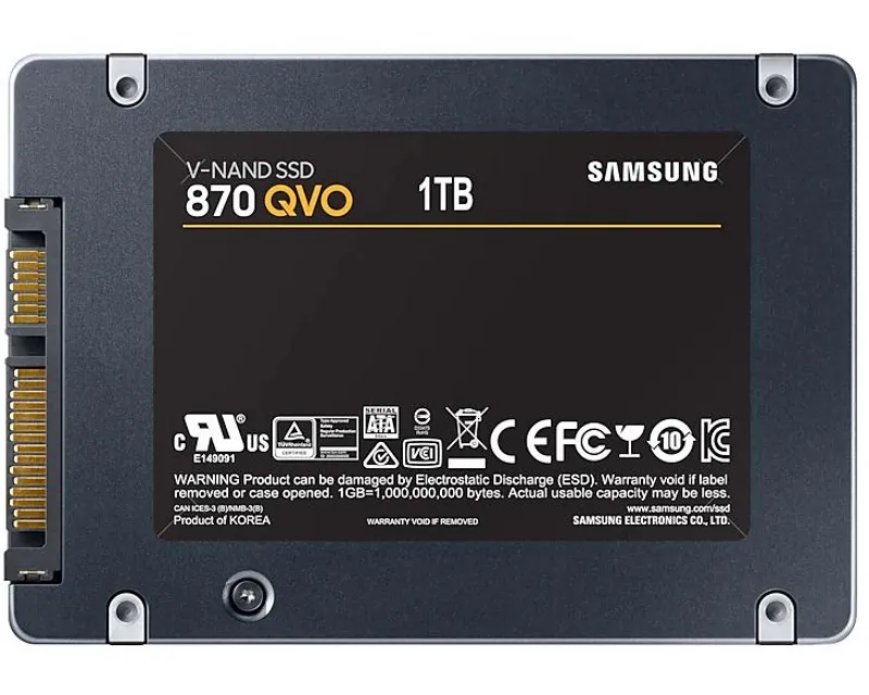 SAMSUNG 1TB 2.5 inča SATA III MZ-77Q1T0BW 870 QVO Series SSD Slika 4
