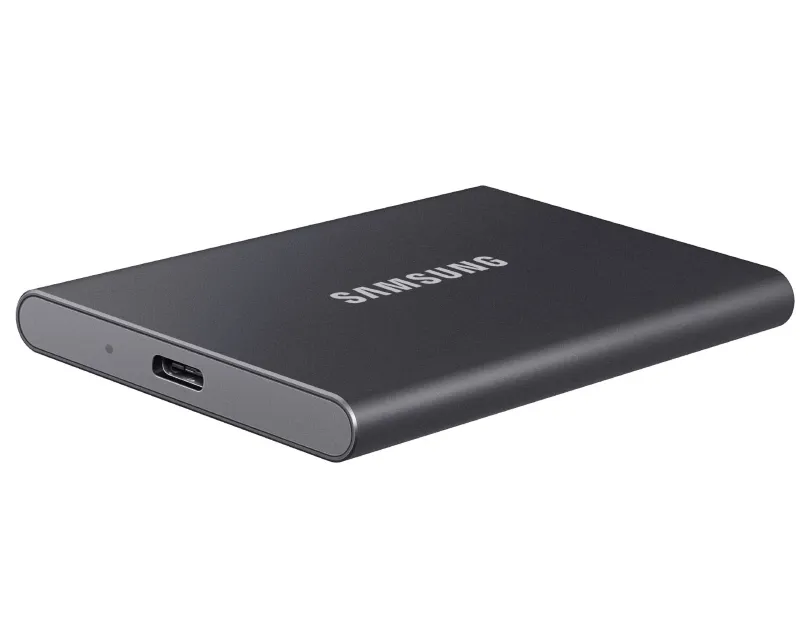 SAMSUNG Portable T7 500GB sivi eksterni SSD MU-PC500T Slika 3