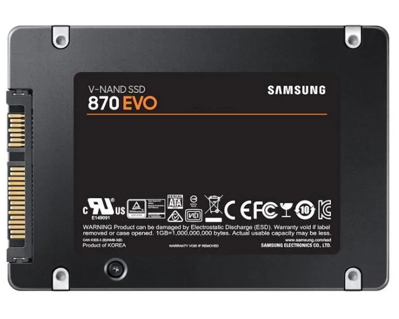 SAMSUNG 2TB 2.5 inča SATA III MZ-77E2T0B 870 EVO Series SSD Slika 4