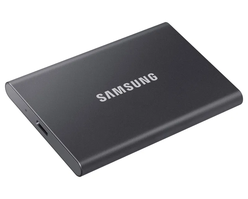 SAMSUNG Portable T7 2TB sivi eksterni SSD MU-PC2T0T  Slika 3