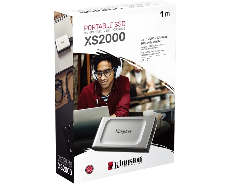 KINGSTON Portable XS2000 1TB eksterni SSD SXS2000/1000G Slika 3