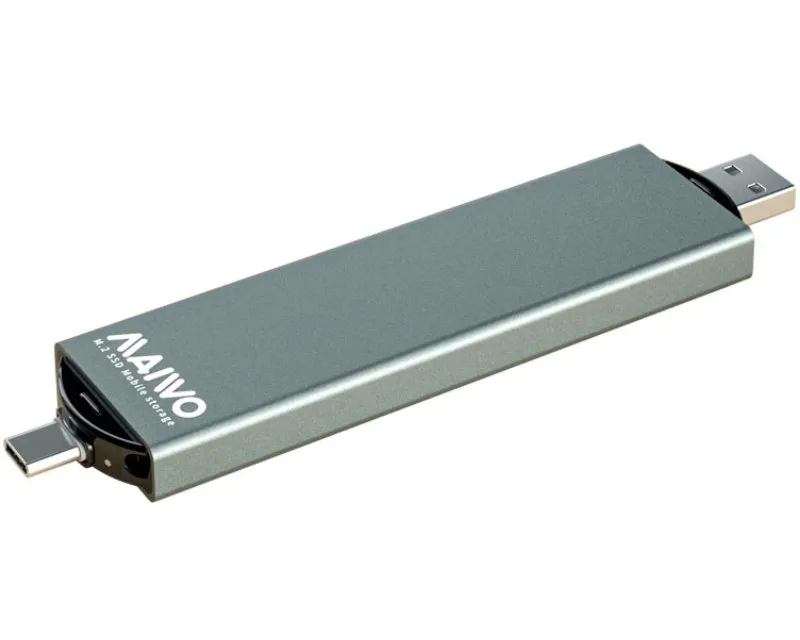 MAIWO Externo Kućište USB-C/USB(A) 3.2 na M.2 NVMe/SATA K1683P2 Slika 2