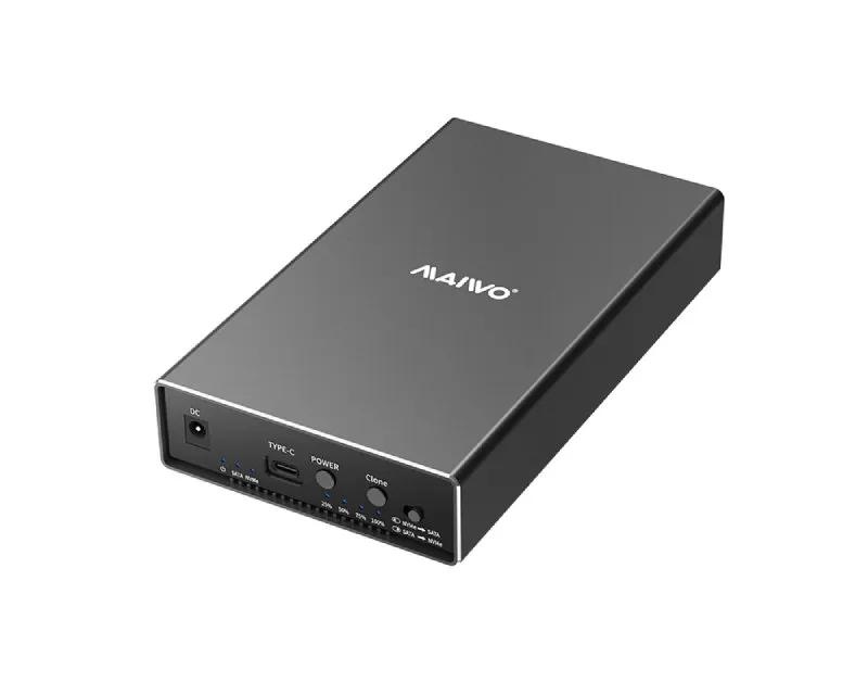 MAIWO Klon Kućište USB 3.2 Gen2 10Gbps HDD/SSD za 3,5 inča/2,5 inča HDD i NVMe SSD, K3527N  Slika 2