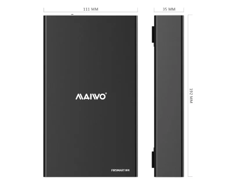 MAIWO Klon Kućište USB 3.2 Gen2 10Gbps HDD/SSD za 3,5 inča/2,5 inča HDD i NVMe SSD, K3527N  Slika 4