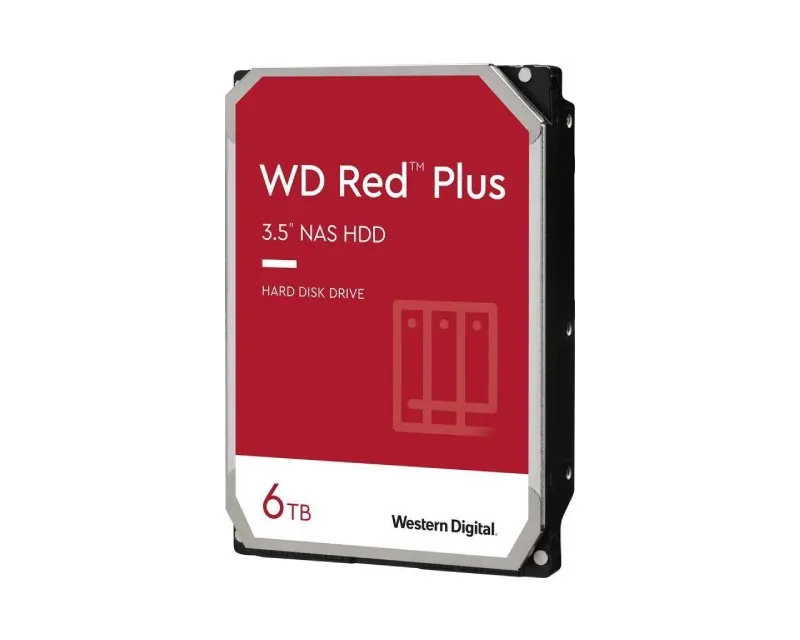 6TB 3.5 inča SATA III 256MB IntelliPower WD60EFPX Red Plus hard disk Slika 1