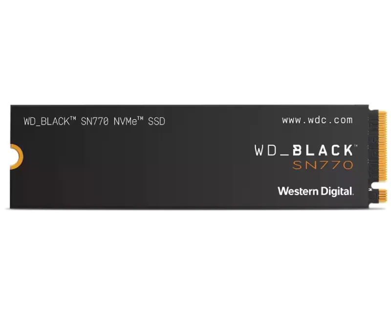 2TB M.2 NVMe SSD Gen4 WDS200T3X0E SN770 Black Slika 3