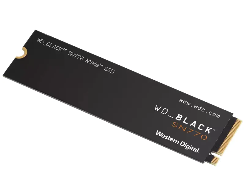 2TB M.2 NVMe SSD Gen4 WDS200T3X0E SN770 Black Slika 1