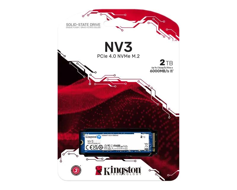 KINGSTON 2TB M.2 NVMe SNV3S/2000G series NV3 SSD  Slika 3