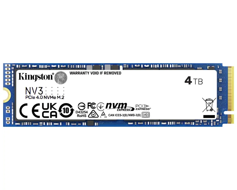 KINGSTON 4TB M.2 NVMe SNV3S/4000G series NV3 SSD Slika 1