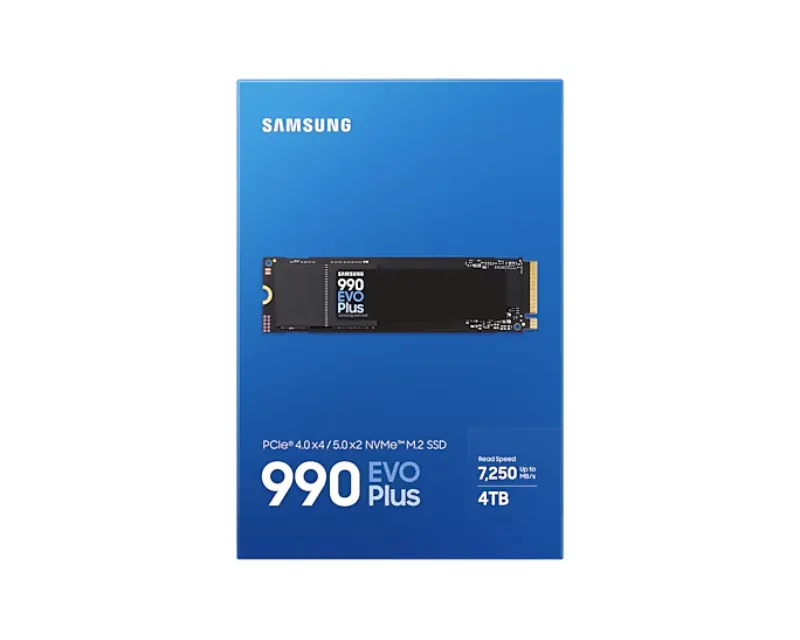 SAMSUNG 4TB M.2 NVMe MZ-V9S4T0BW 990 EVO Plus Series SSD Slika 3