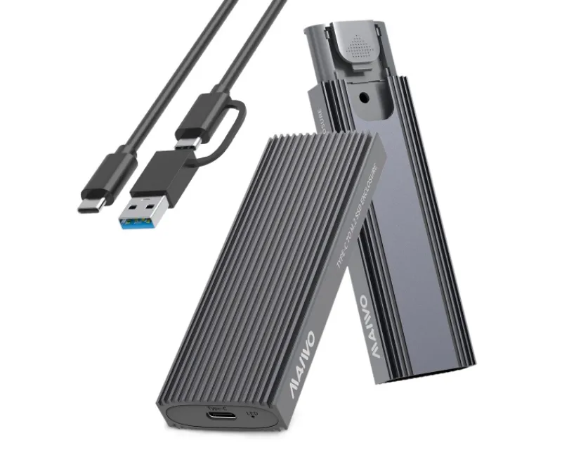 MAIWO Externo Kucište USB3.2 tip-C za M.2 PCIe NVMe SSD K1691P Slika 1