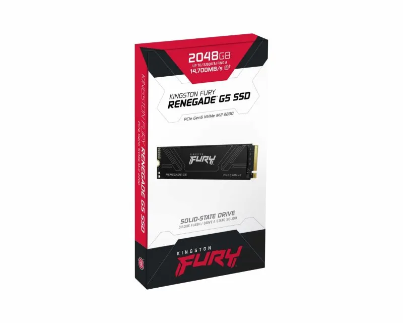 KINGSTON 2TB M.2 NVMe SFYR2S/2T0 SSD FURY Renegade G5 SSD  Slika 3