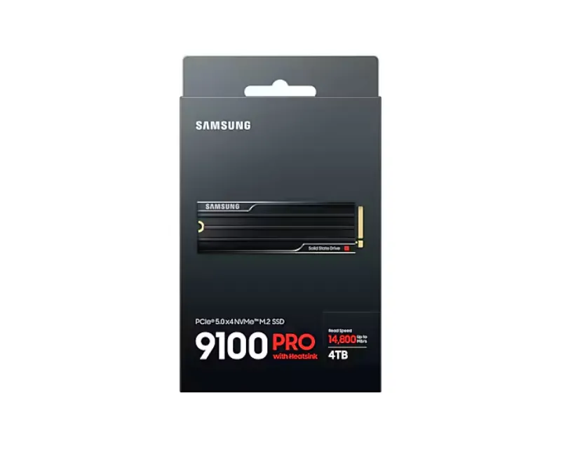 SAMSUNG 4TB M.2 NVMe MZ-VAP4T0CW 9100 Pro Heatsink Series  Slika 5