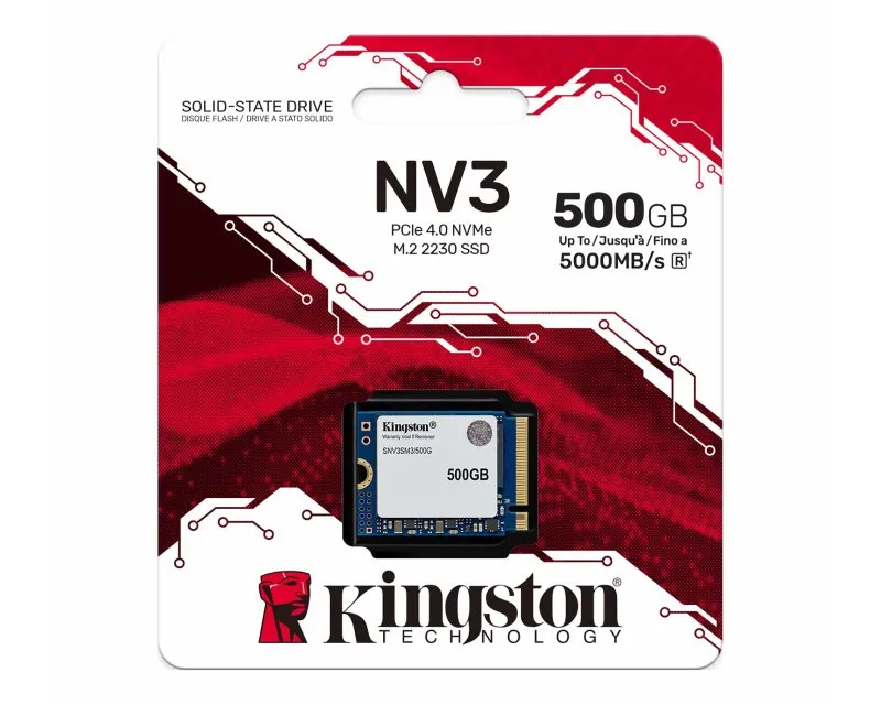 KINGSTON 500GB M.2 2230 NVMe SNV3SM3/500G series NV3 SSD Slika 3