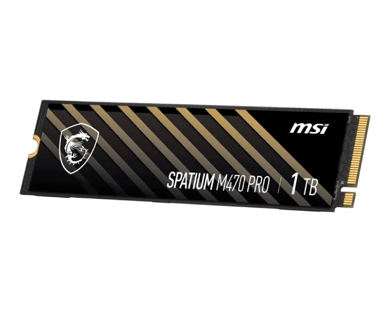 MSI SPATIUM M470 PRO PCIe 4.0 NVMe M.2 1TB SSD Slika 2