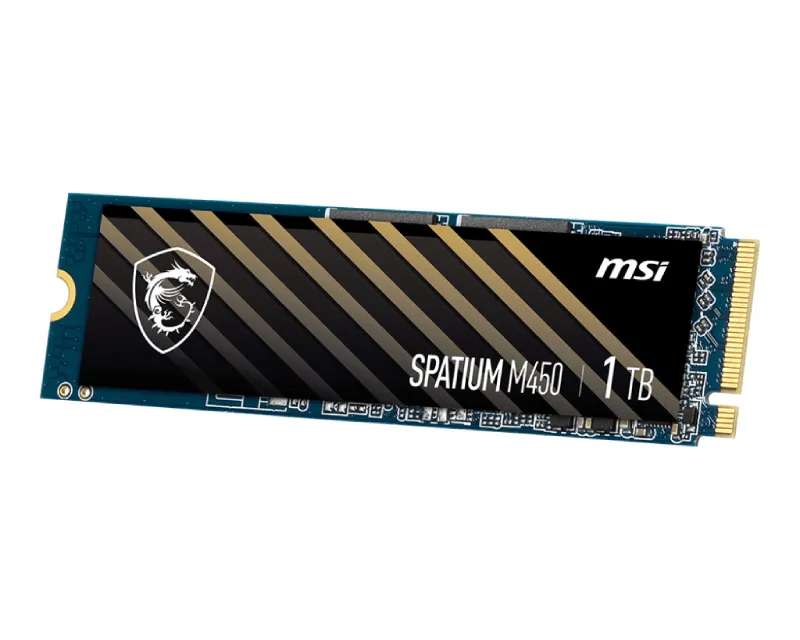 MSI SPATIUM M450 1TB PCIe 4.0 NVMe M.2 SSD Slika 1