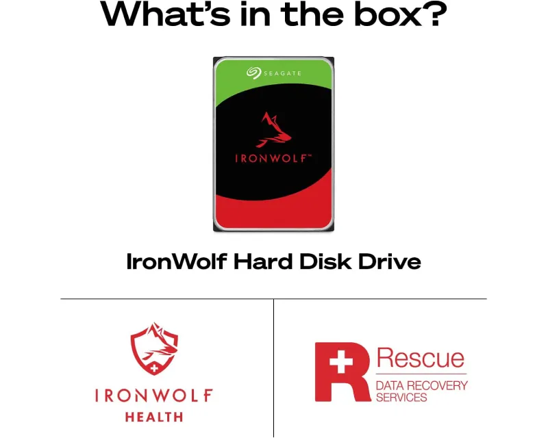 SEAGATE 8TB 3.5 inča SATA III 256MB ST8000VNZ04 IronWolf hard disk Slika 2