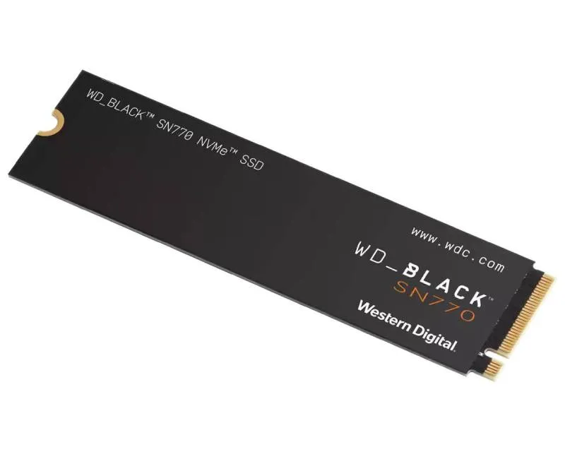 250GB M.2 NVMe SSD Gen4 WDS250G3X0E SN770 Black Slika 1