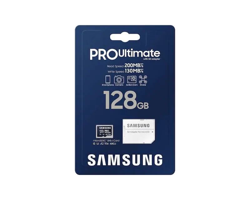 SAMSUNG Memorijska kartica PRO Ultimate MicroSDXC 128GB U3 MB-MY128SA Slika 3