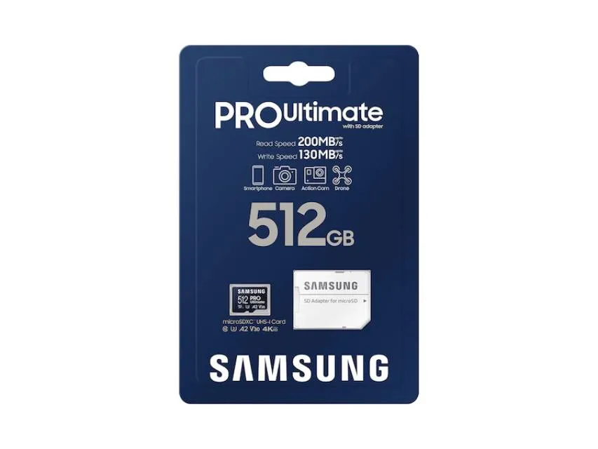 SAMSUNG Memorijska kartica PRO Ultimate MicroSDXC 512GB U3 MB-MY512SA Slika 3