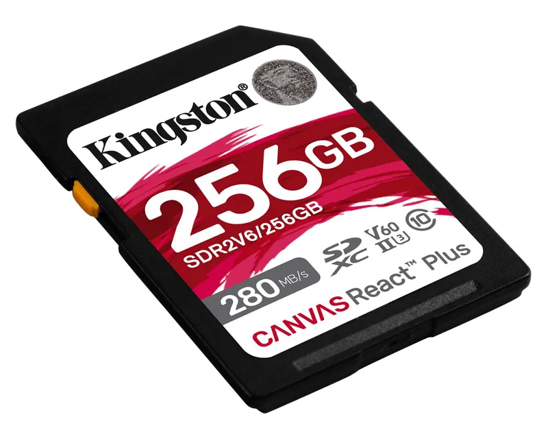 KINGSTON Memorijska kartica SDR2V6/256GB 256GB SDXC UHS-II 280R/150W U3 V60 Slika 2