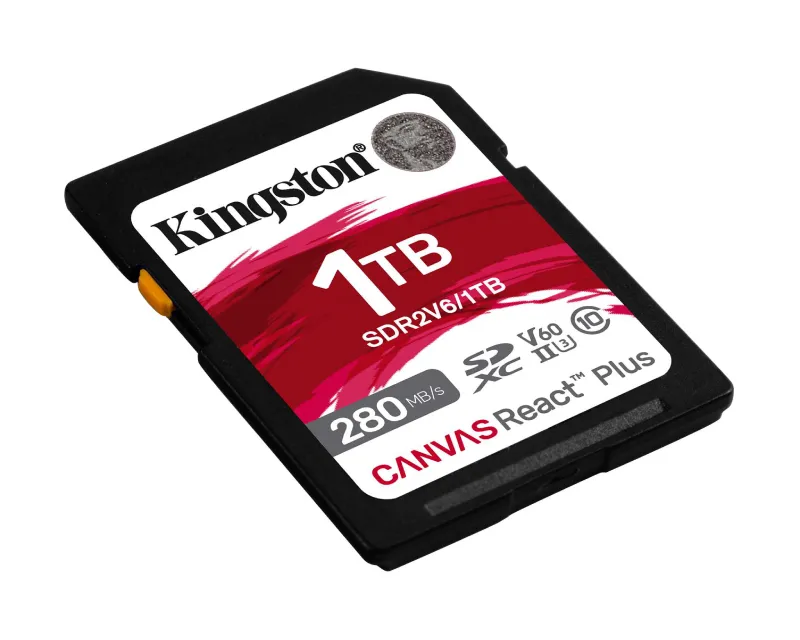 KINGSTON Memorijska kartica SDR2V6/1TB 1TB SDXC UHS-II 280R/150W U3 V60  Slika 2
