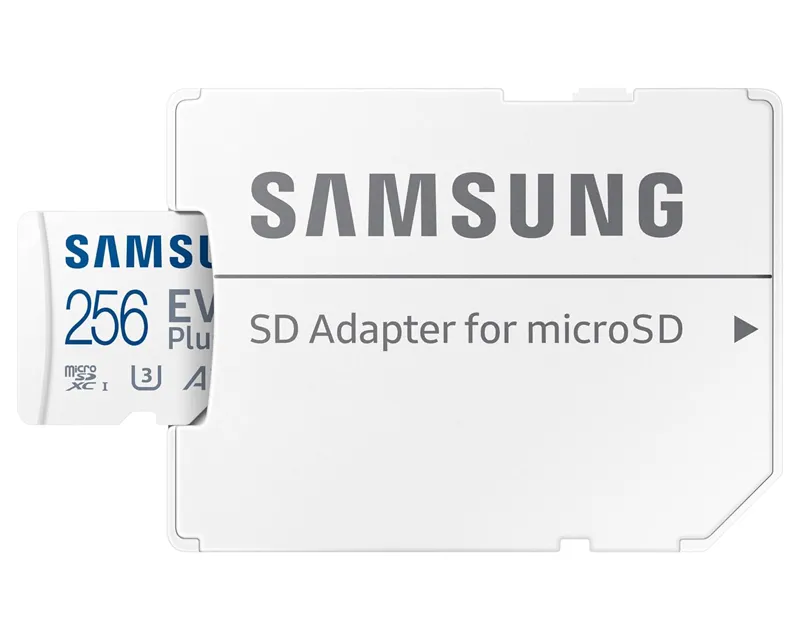 SAMSUNG Memorijska kartica EVO PLUS MicroSD 256GB class 10 + Adapter MB-MC256SA Slika 4