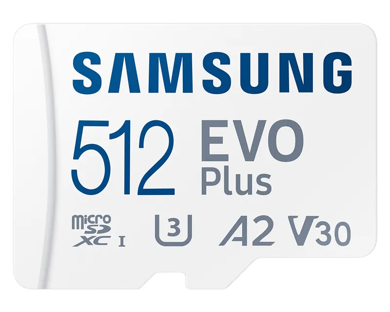 SAMSUNG Memorijska kartica EVO PLUS MicroSD 512GB + Adapter MB-MC512SA  Slika 3