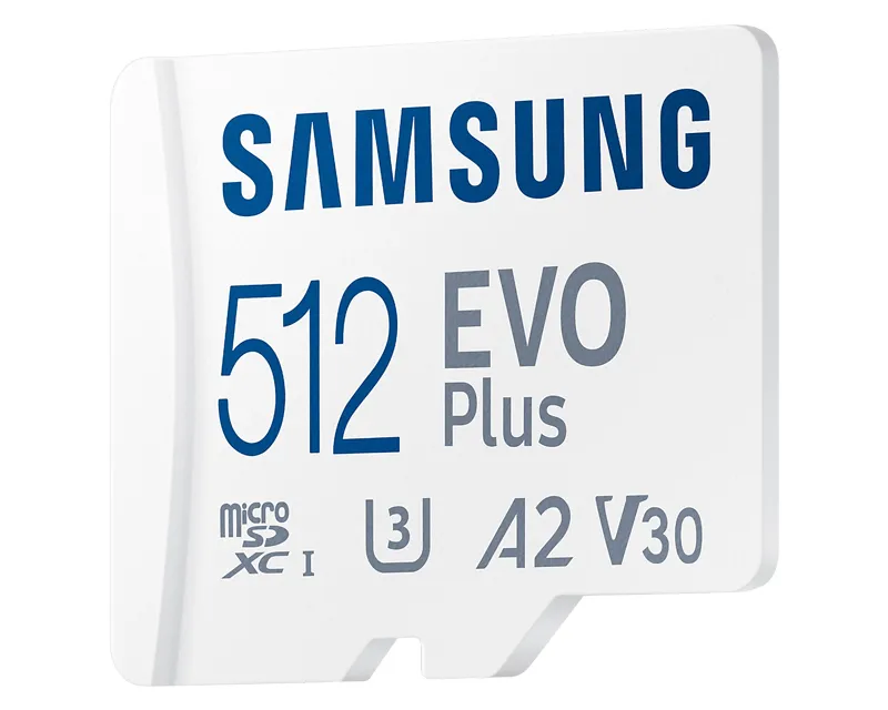 SAMSUNG Memorijska kartica EVO PLUS MicroSD 512GB + Adapter MB-MC512SA  Slika 4