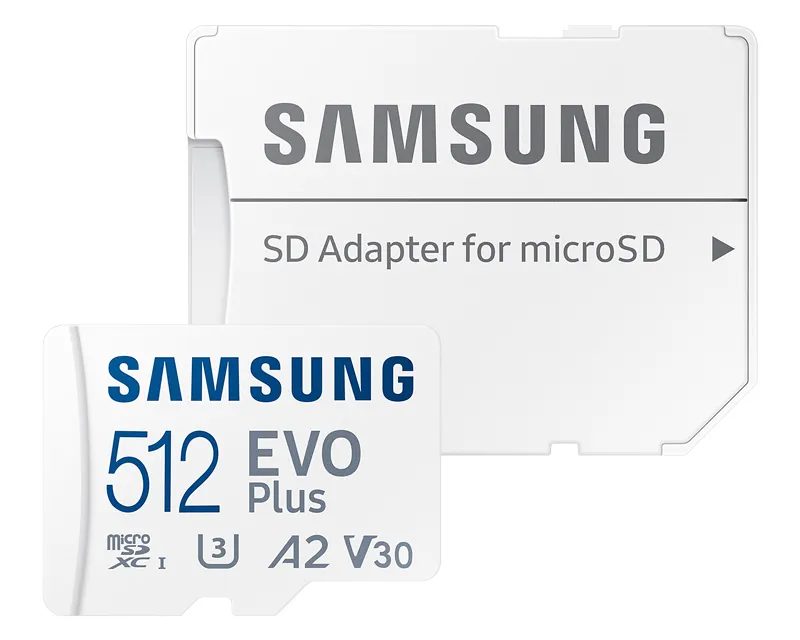 SAMSUNG Memorijska kartica EVO PLUS MicroSD 512GB + Adapter MB-MC512SA  Slika 1