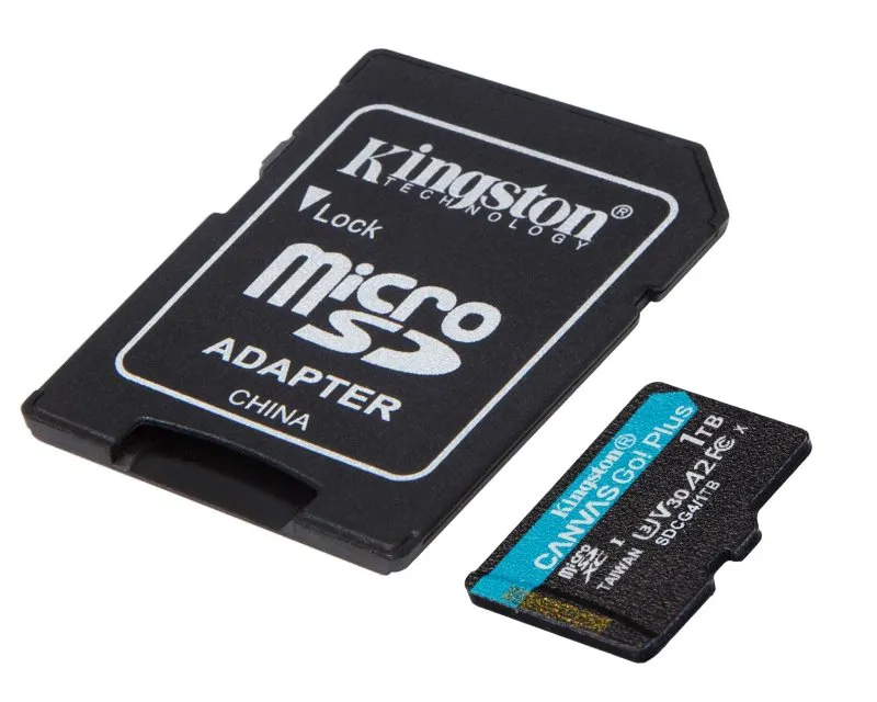 KINGSTON Memorijska kartica U3 V30 microSDXC 1TB Canvas Go Plus 200MB/s A2 + adapter SDCG4/1TB Slika 2