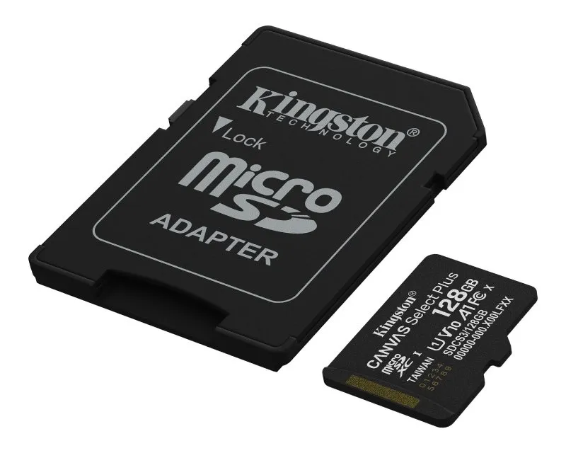 KINGSTON Memorijska kartica U1 V10 SDXC 128GB Canvas Select Plus G3 150R SDCS3/128GB + adapter Slika 2