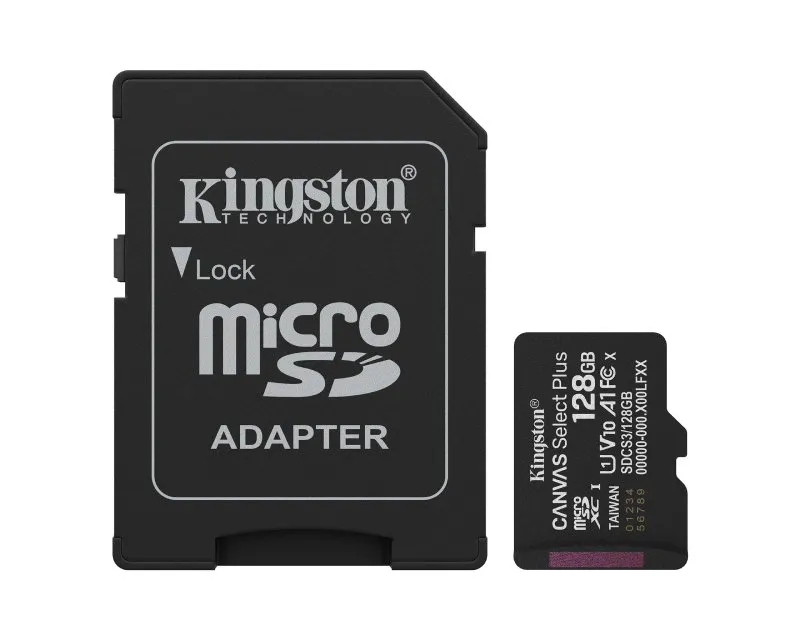 KINGSTON Memorijska kartica U1 V10 SDXC 128GB Canvas Select Plus G3 150R SDCS3/128GB + adapter Slika 1