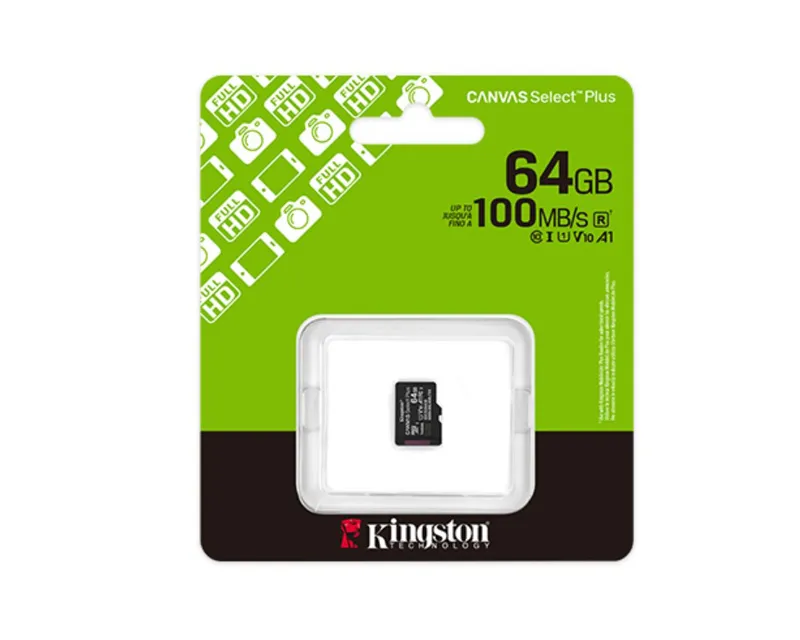 KINGSTON Memorijska kartica U1 V10 SDXC 64GB Canvas Select Plus G3 100R A1 SDCS3/64GBSP  Slika 3