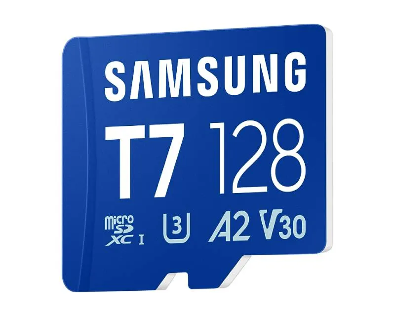 SAMSUNG T7 Memorijska kartica microSDXC UHS-I U3 V30 A2 128GB MB-MB128T  Slika 2