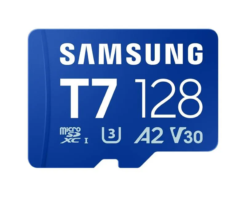 SAMSUNG T7 Memorijska kartica microSDXC UHS-I U3 V30 A2 128GB MB-MB128T  Slika 1