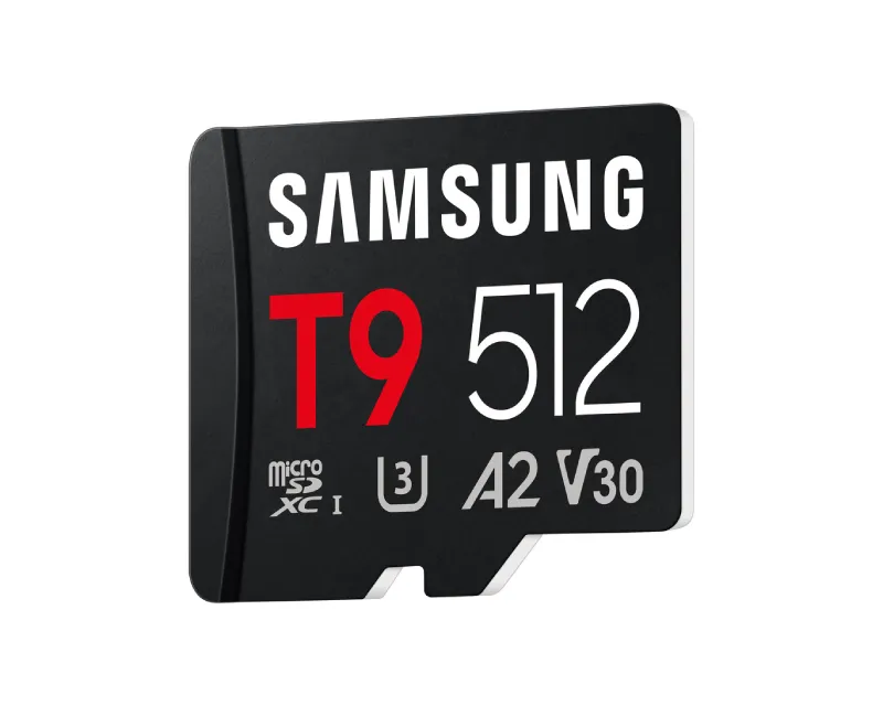 SAMSUNG T9 Memorijska kartica microSDXC UHS-I U3 V30 A2 512GB MB-MH512T Slika 2