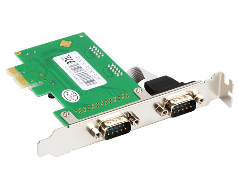 E-GREEN PCI Express kontroler 2-port (RS-232,DB-9) Slika 1