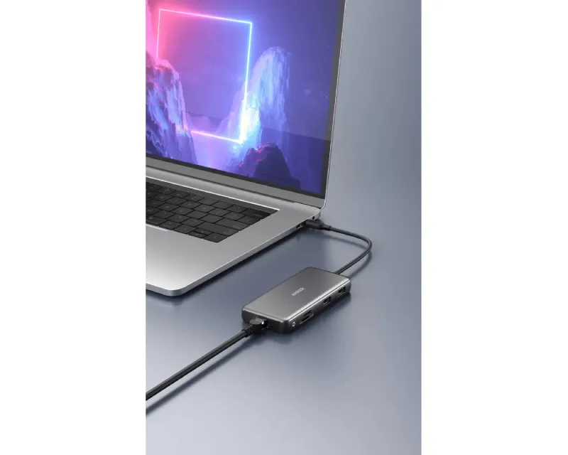 ANKER USB-C Data Hub 8u1 10Gbps crni  Slika 4