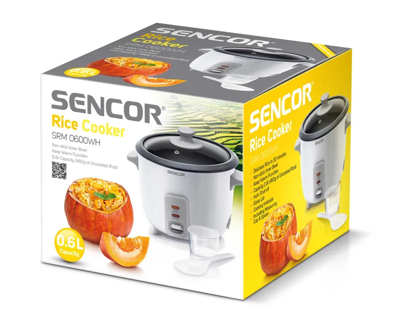 SENCOR SRM 0600WH Aparat za kuvanje pirinča Slika 5