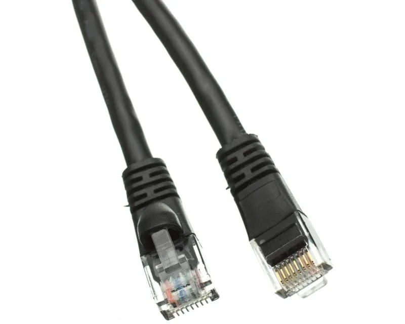 E-GREEN Kabl UTP patch Cat5e 0.5m crni Slika 1