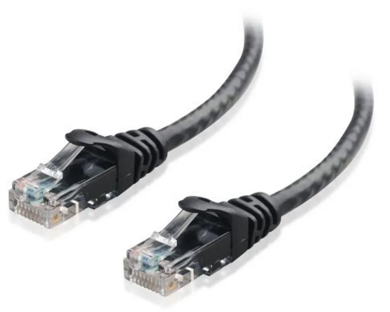 E-GREEN Kabl UTP patch Cat6 0.3m crni Slika 1