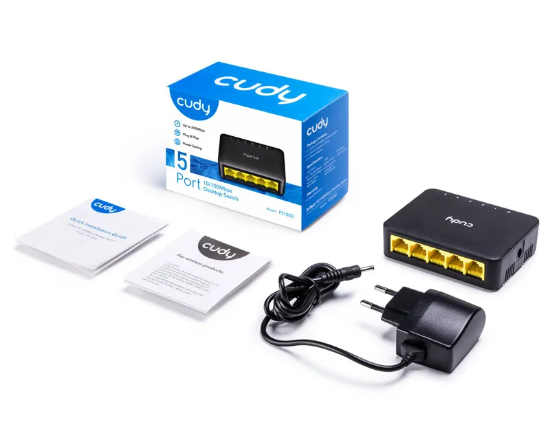 CUDY FS105D 5port switch Slika 5