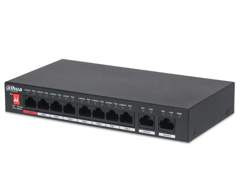 DAHUA PFS3010-8ET-96-V2 8port Fast Ethernet PoE switch Slika 2