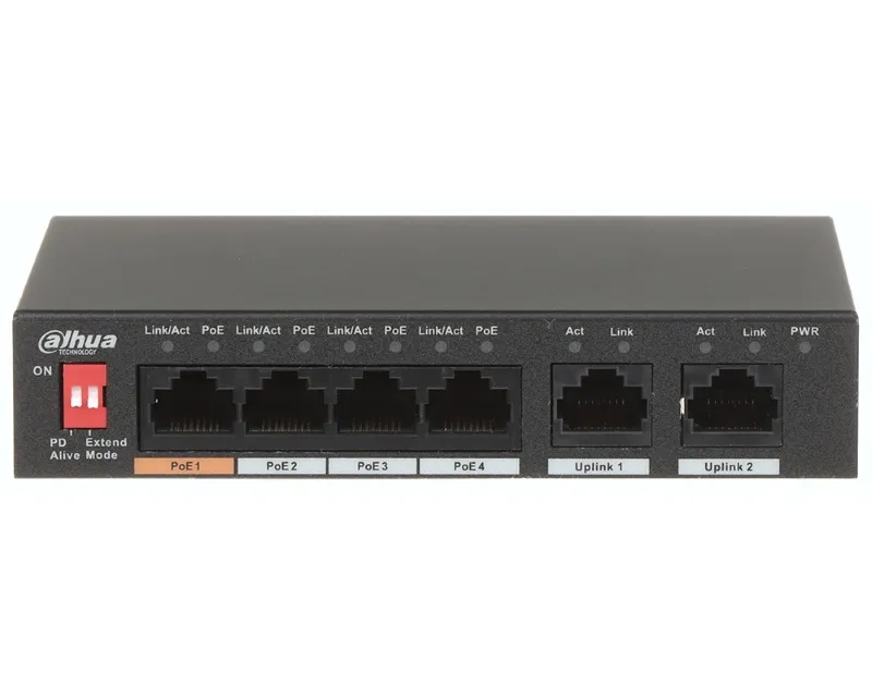 DAHUA PFS3006-4ET-60-V2 4port PoE switch Slika 2