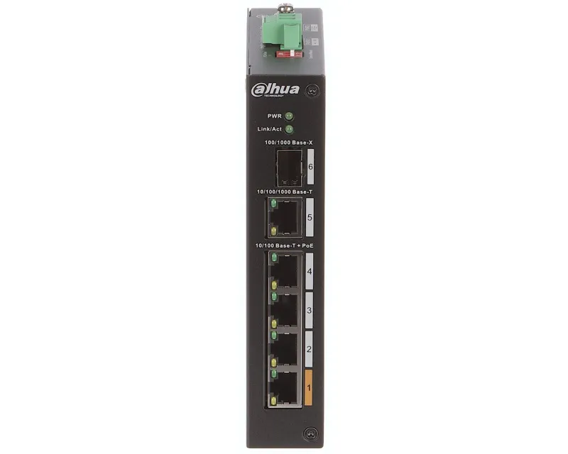 DAHUA PFS3106-4ET-60-V2 4port Unmanaged PoE switch Slika 1