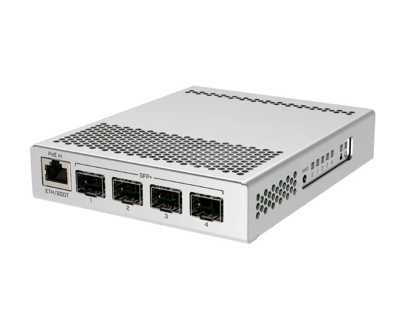 MIKROTIK (CRS305-1G-4S+IN) Cloud Router Switch 305-1G-4S+IN, desktop enclosure Slika 1