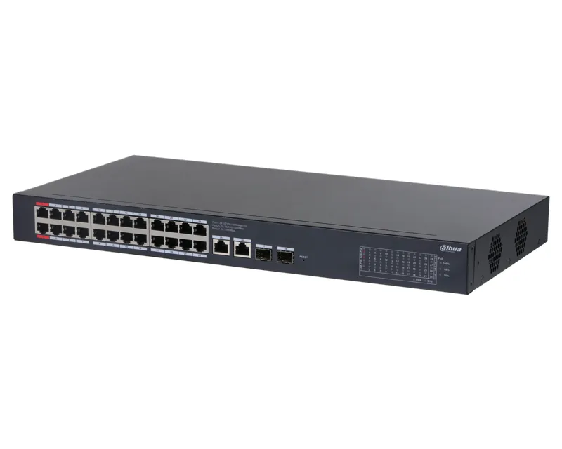DAHUA CS4228-24GT-375 28-Port Cloud Managed Desktop Gigabit Switch with 24-Port PoE Slika 2