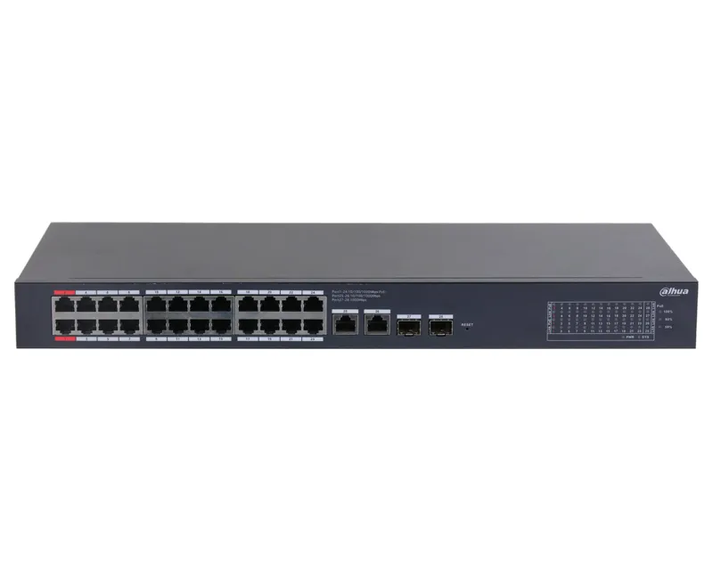 DAHUA CS4228-24GT-375 28-Port Cloud Managed Desktop Gigabit Switch with 24-Port PoE Slika 1