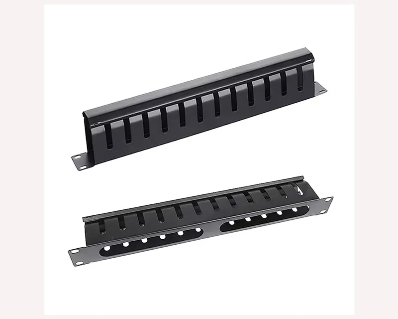 MAXPRO LINE Panel ranzirni 19 inča, kanalica, metalni, 1U Slika 1